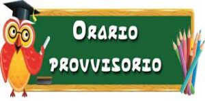 Orario provvisorio 11-13 settembre 2024